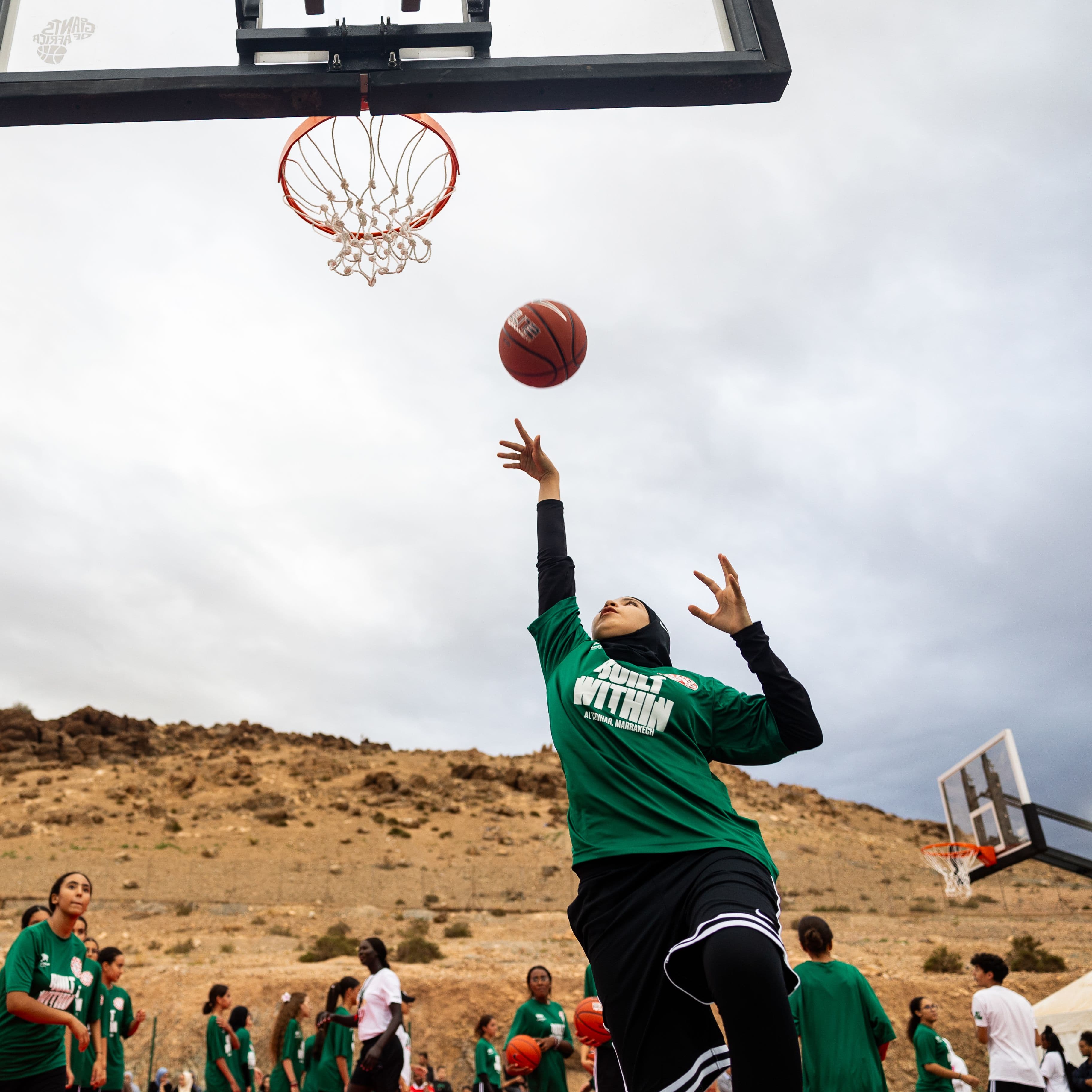 Using basketball as a tool to empower African youth to dream big