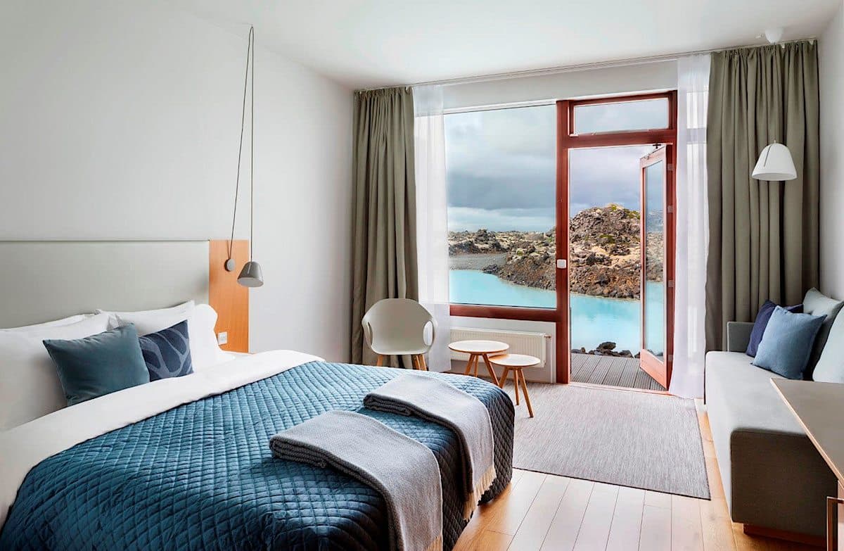 A short walk from the Blue Lagoon