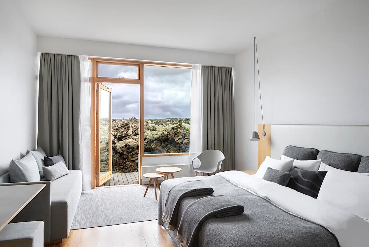 A short walk from the Blue Lagoon