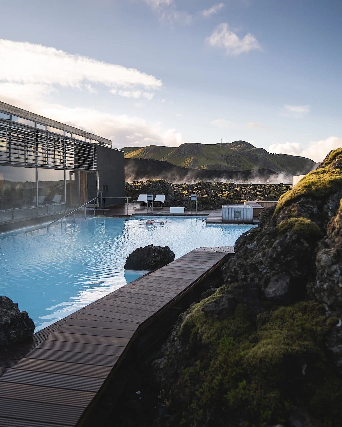 A short walk from the Blue Lagoon